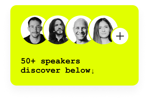 50+ speakers